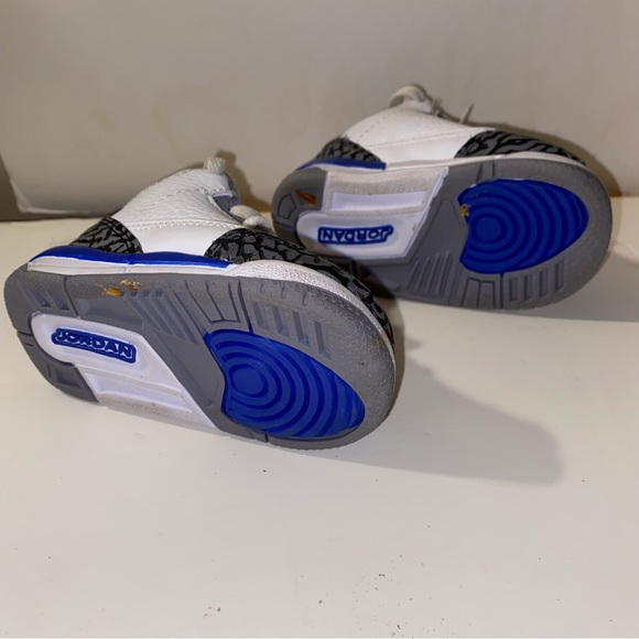 Jordan 3 TD Racer Blue (4C) Baby - Picture 7 of 8